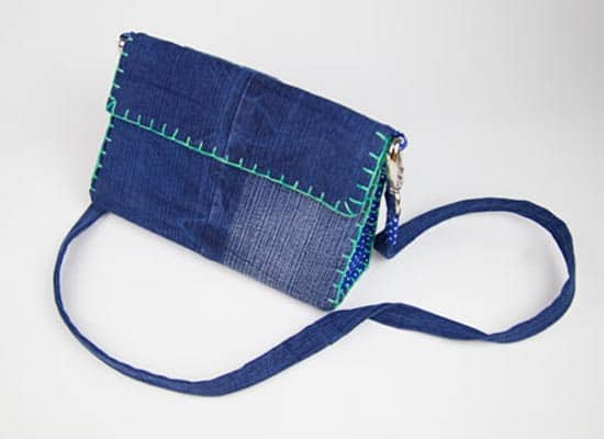 Artesanatos Faceis Bolsa Jeans