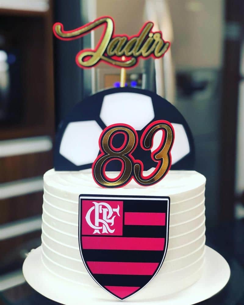 Bolo Decorado Flamengo