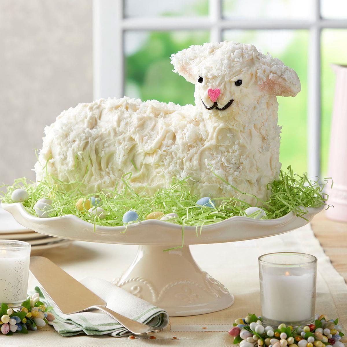 Sheep Decorated Cake