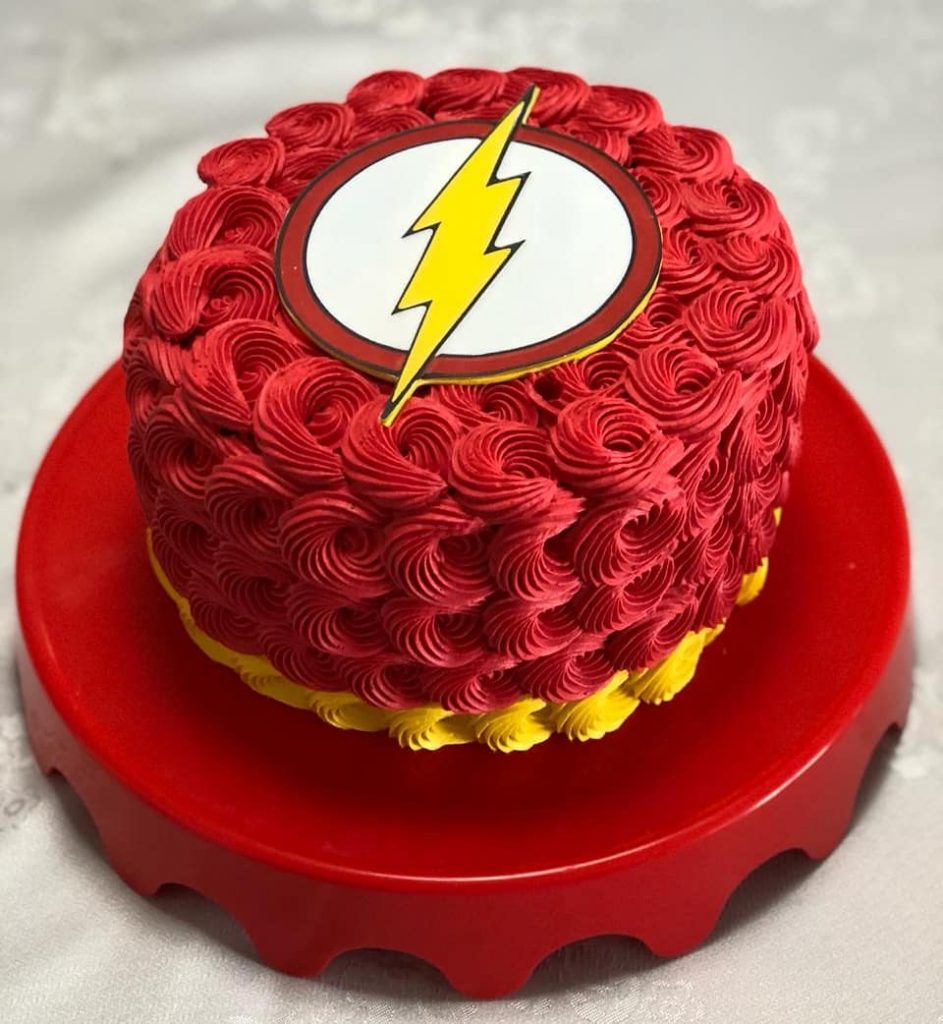 Bolo Decorado The Flash