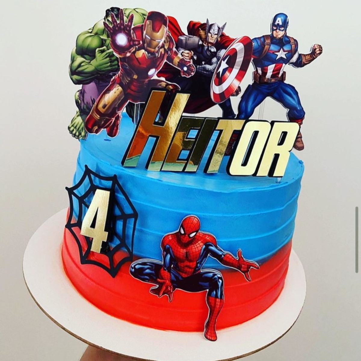 Bolo Decorado Vingadores