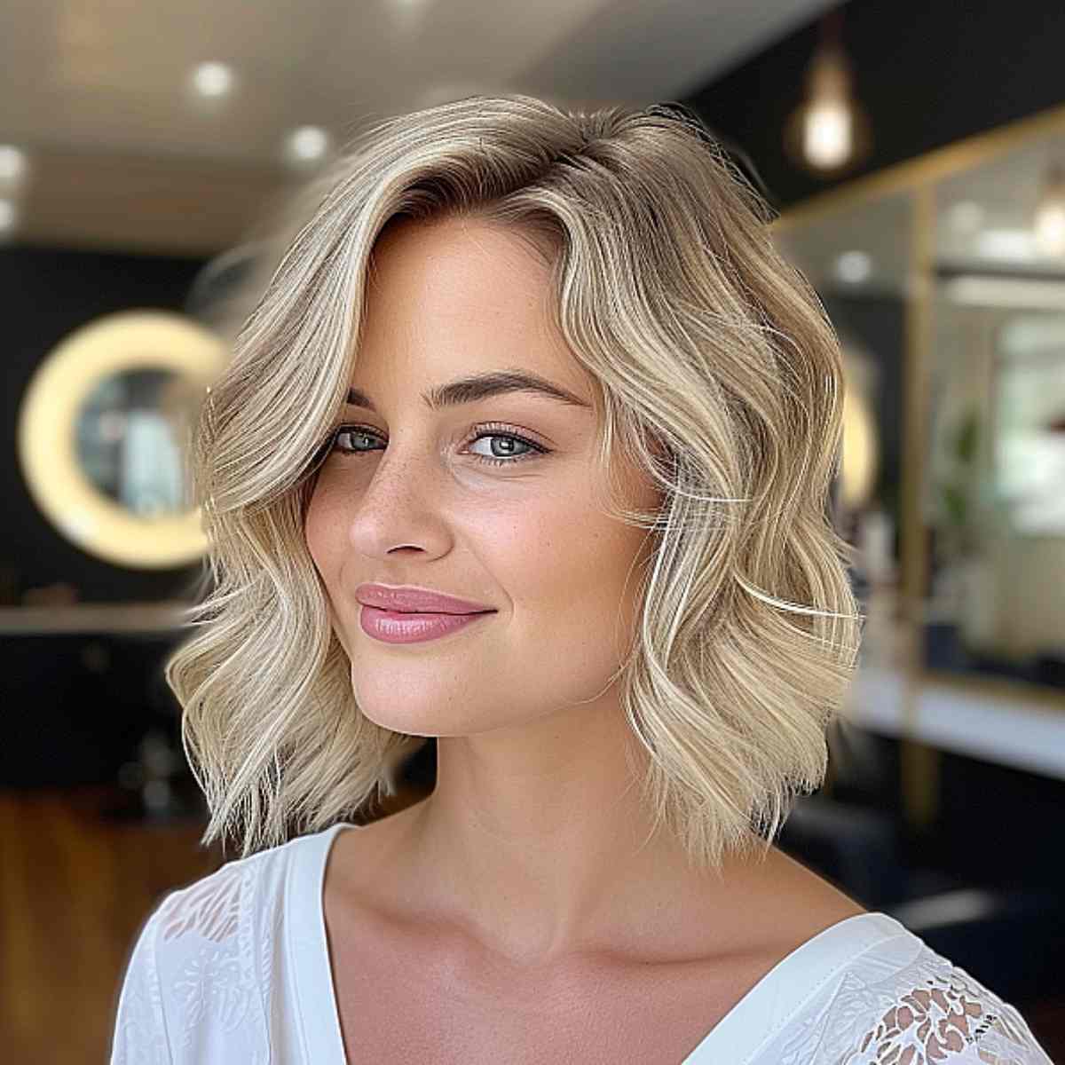 Wavy Short Hair