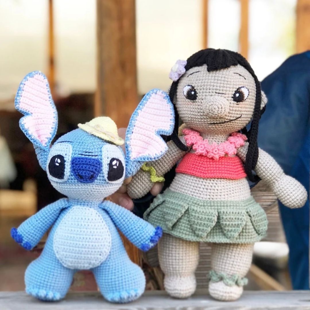 Crochê do Stitch