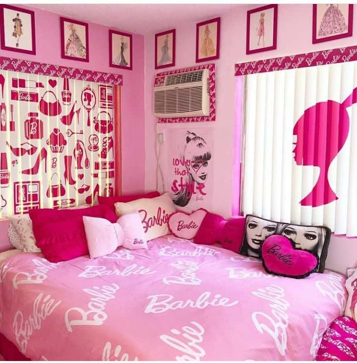 Decoração de Quarto da Barbie