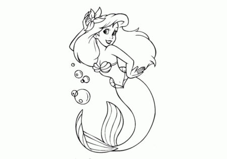 desenho-para-colorir-ariel