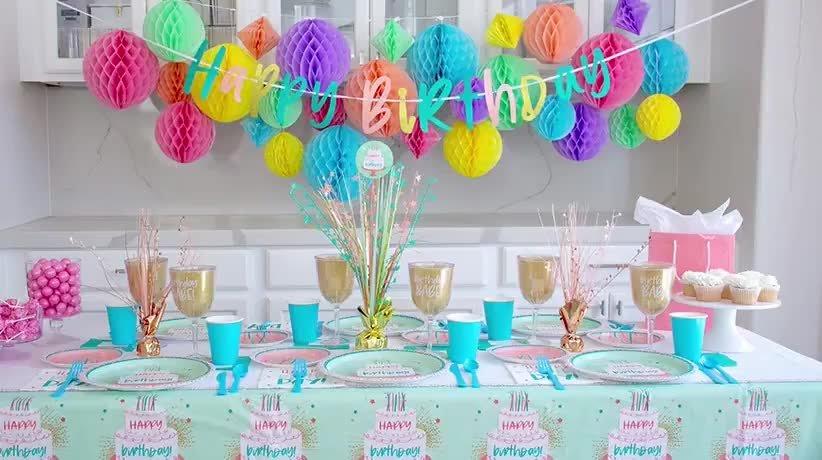 Simple Female Birthday Party