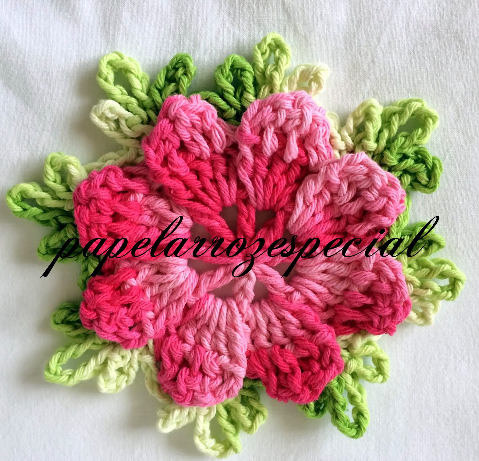 Flores De Croche Para Aplicacao