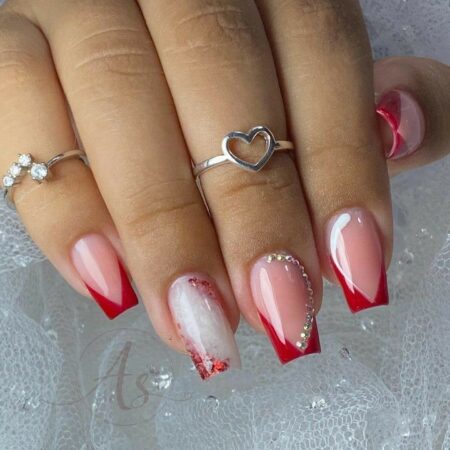 fotos-unhas-decoradas-com-vermelho-e-branco