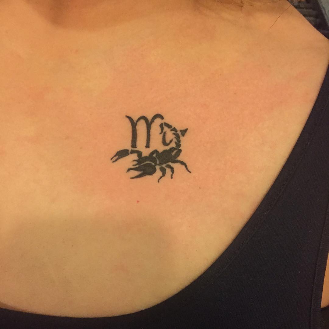 Simbolo Signo Escorpiao Tatuagem