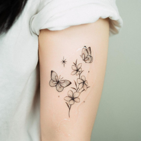 tatuagem-feminina-borboleta-no-braco