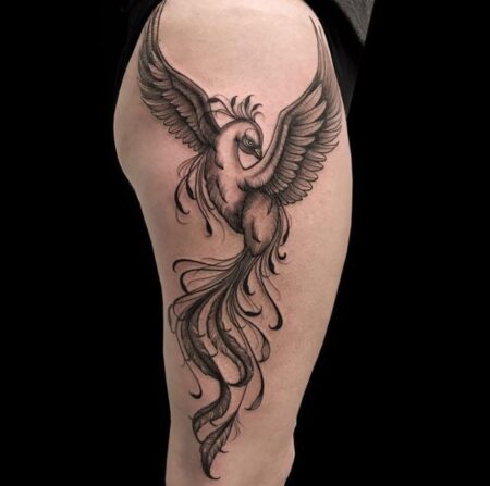 tatuagem-feminina-fenix