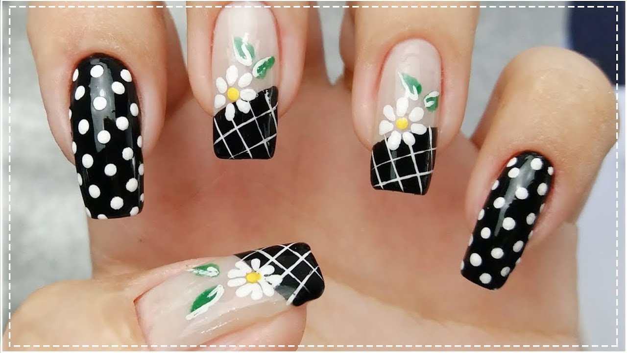 Unhas Decoradas De Flor