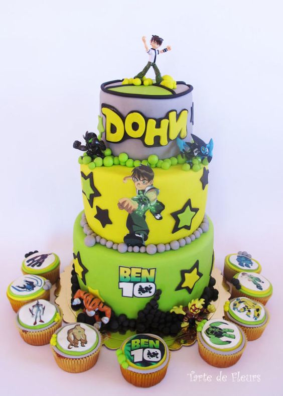 Bolo Decorado Ben 10