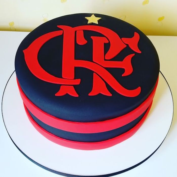 Bolo Decorado Flamengo