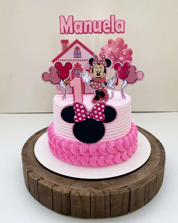 Bolo Decorado Minnie