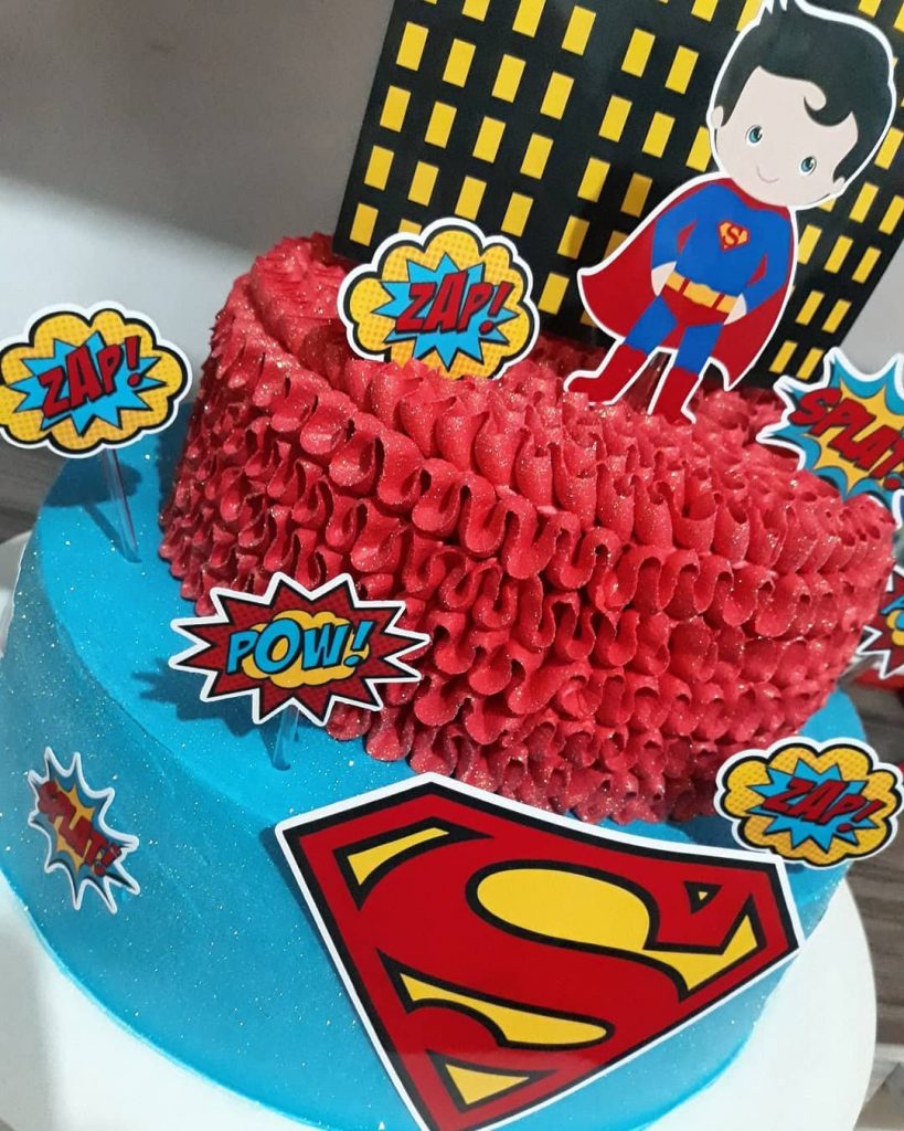 Bolo Decorado Superman