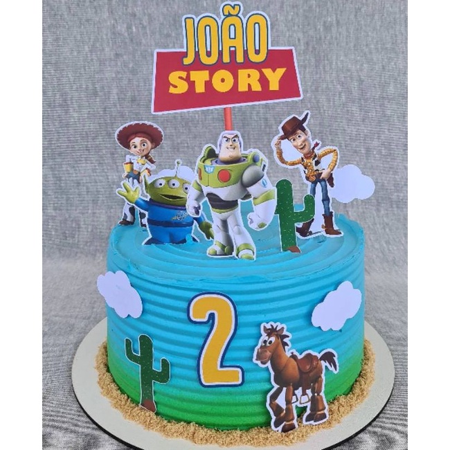 Bolo Decorado Toy Story