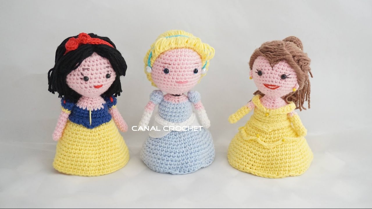 Bonecas De Amigurumi Princesas