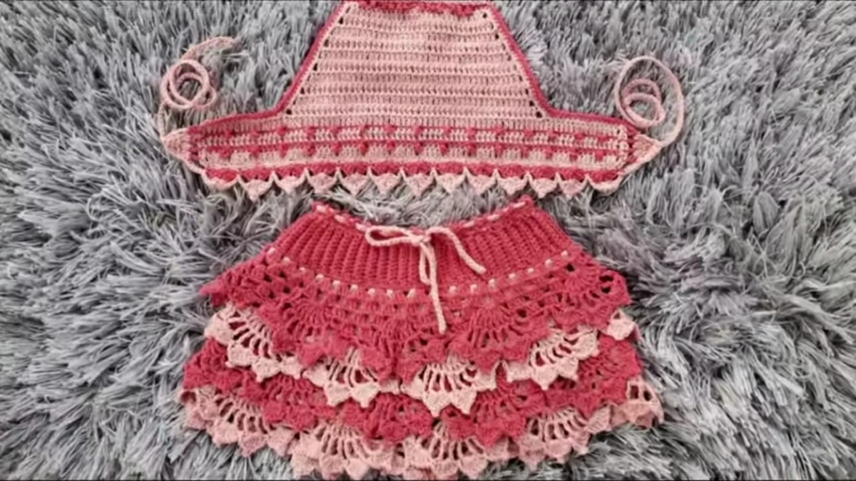 Conjunto Infantil De Croche