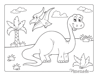 desenho-para-colorir-dinossauro