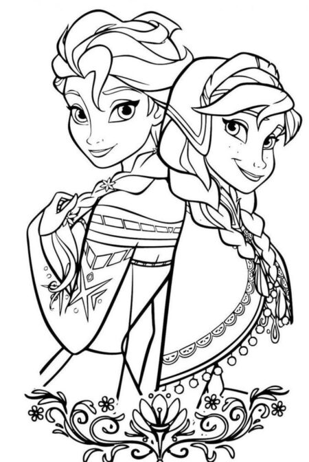 desenho-para-colorir-frozen