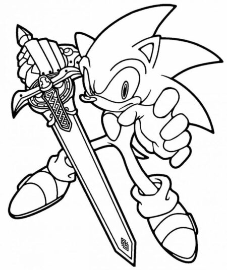 desenho-para-colorir-sonic