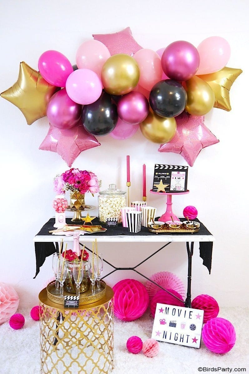 Simple Female Birthday Party