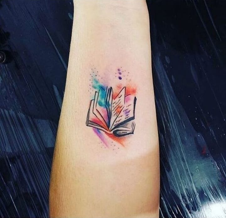 Tatuagem De Livros