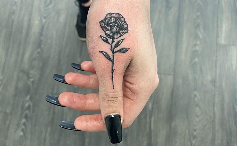 Tatuagem De Rosa