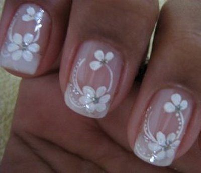 Unhas Decoradas De Flor