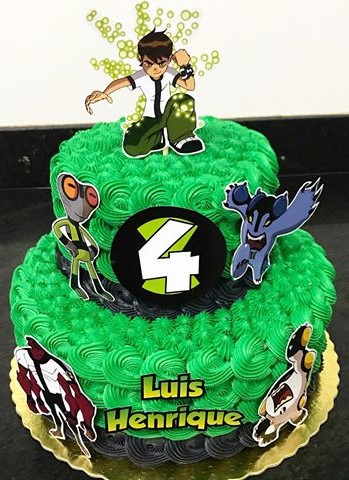 Bolo Decorado Ben 10