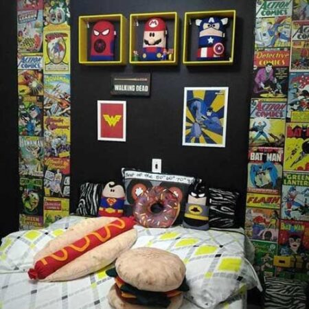 Decoração Geek Quarto Criativo