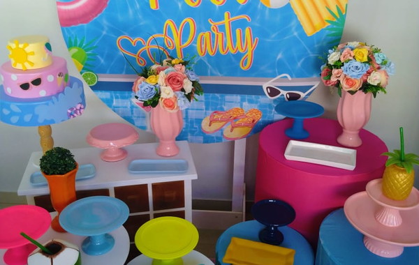 Decoração para Pool Party