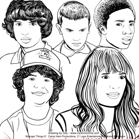 desenho-para-colorir-stranger-things