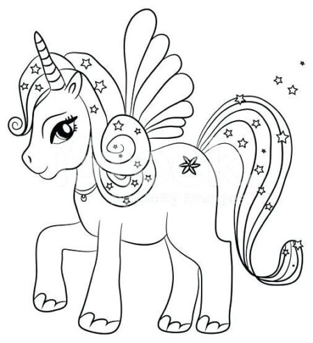 desenho-para-colorir-unicornio