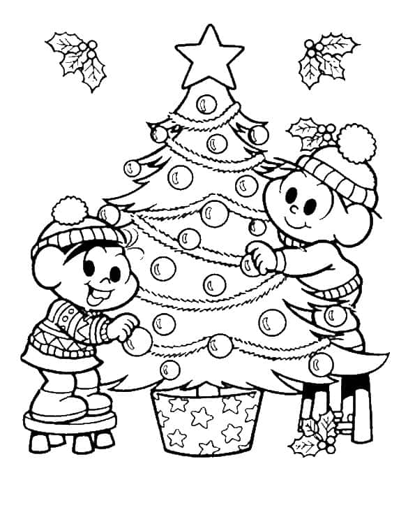 Desenhos de Natal para Colorir