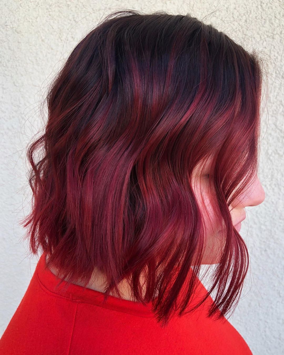 Ombre Hair Vermelho