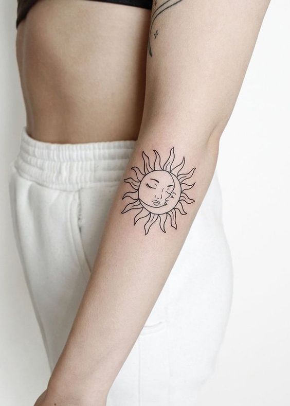 Sol E Lua Tatuagem Significado