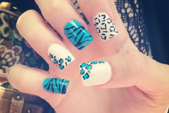 Unhas Decoradas Zebra E Onça