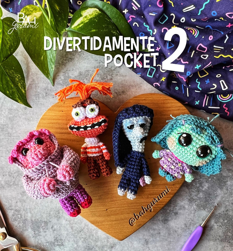 divertidamente amigurumi