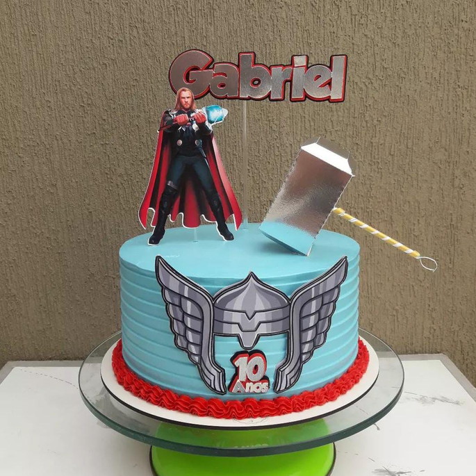 Bolo Decorado Thor