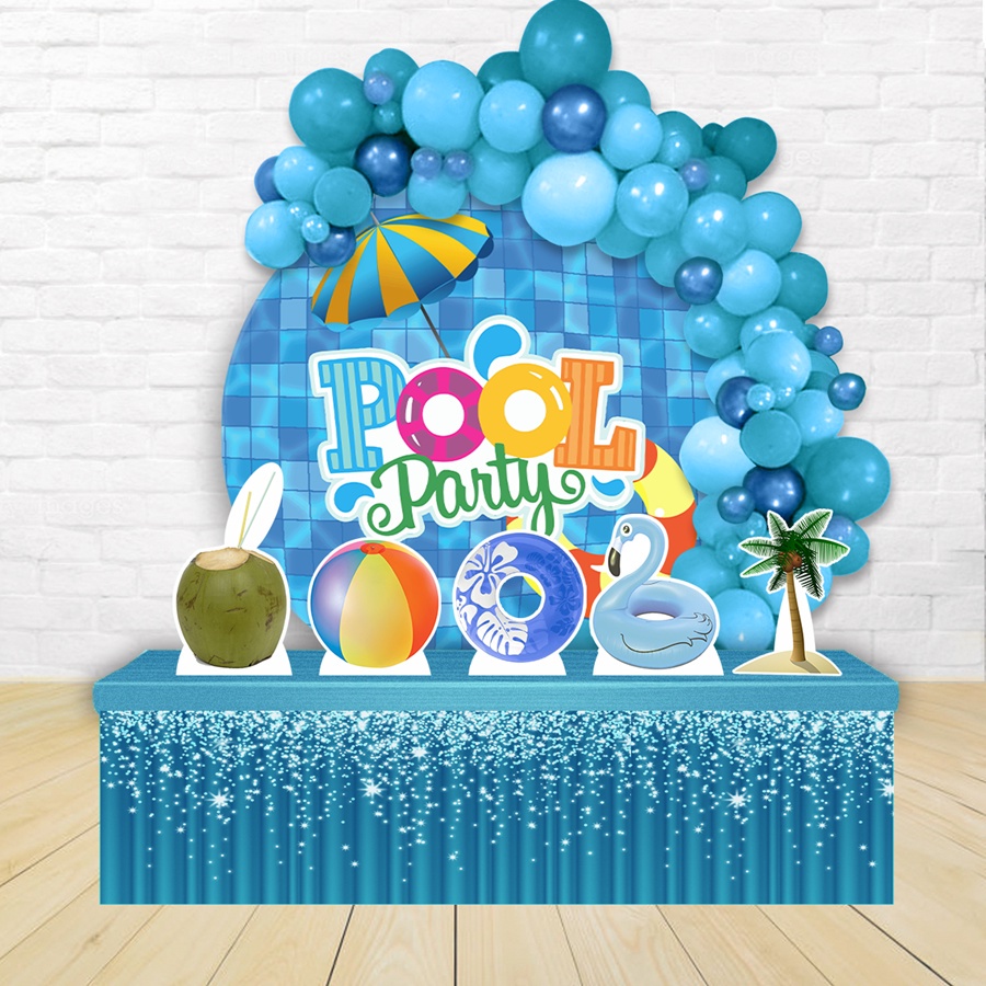 Decoração para Pool Party