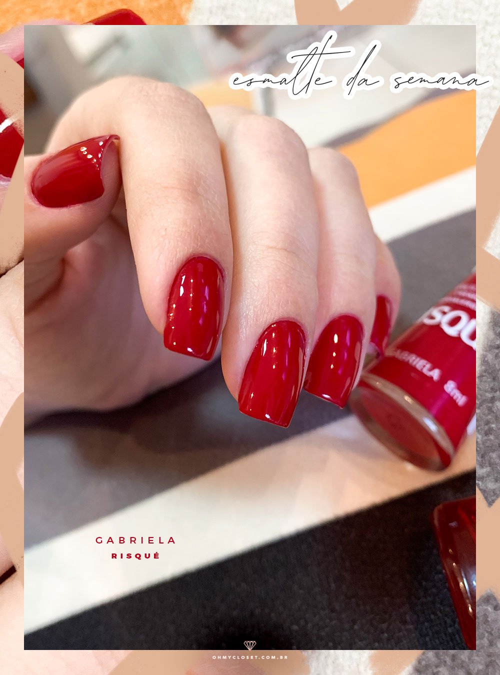 Esmalte Vermelho