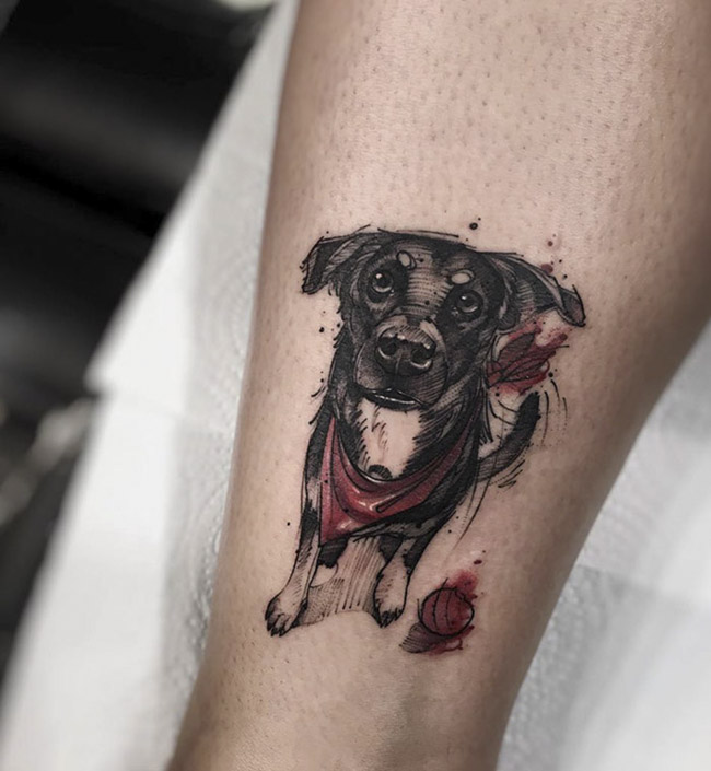 Tatuagem De Cachorro