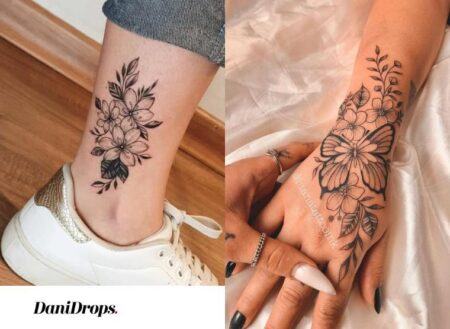 tatuagem-feminina-floral