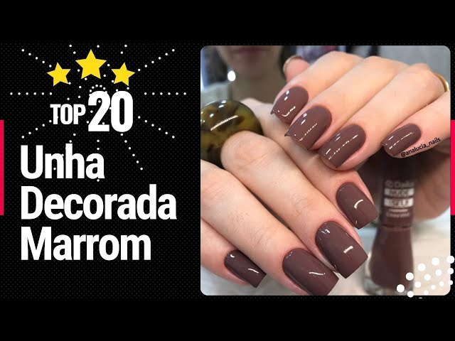 unhas-decoradas-marrom