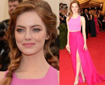 Makeup with Pink Dress Red Carpet