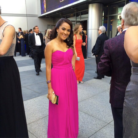 Makeup with Pink Dress Red Carpet