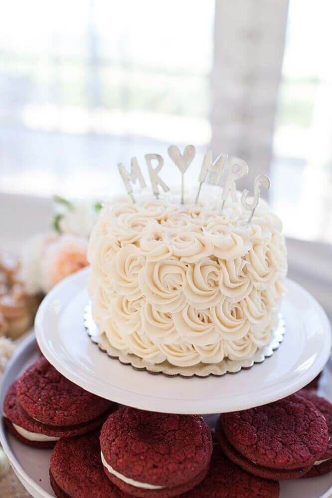 Bolo De Casamento Simples Para Copiar