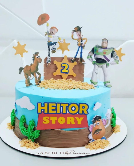 Bolo Decorado Toy Story